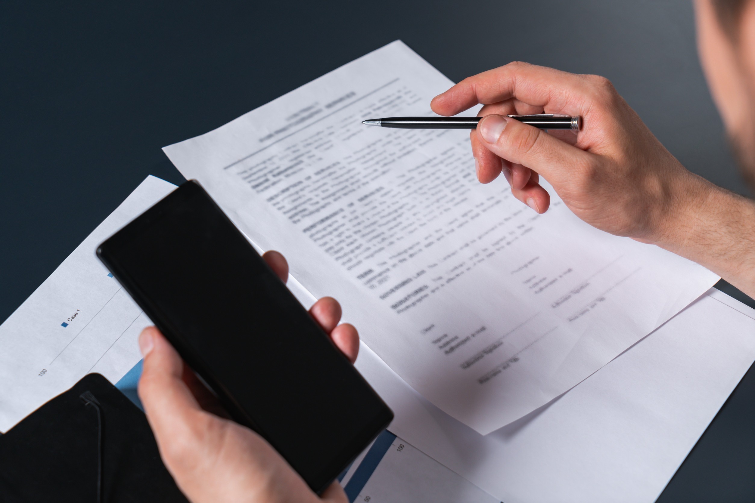 Double Checking Details In Cell Phone